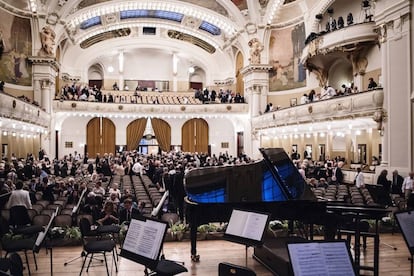 La Sala Smetana, de La Casa Municipal de Praga.