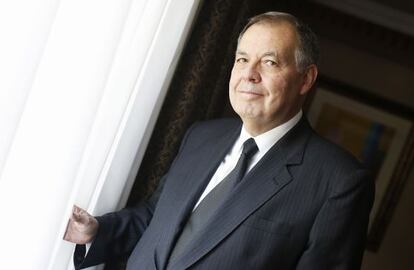 Alejandro Ordóñez, antes de la entrevista.