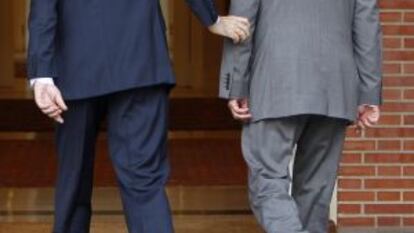 Reunión entre Mariano Rajoy (izquierda) y Artur Mas, en septiembre de 2012.