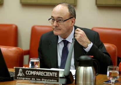 El gobernador del Banco de Espa&ntilde;a, Luis Linde 