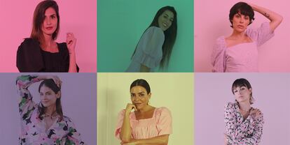 La cantante Natalia Lacunza, la modelo Alba Galocha, la artista Jedet y las influencers Mery Turiel, Paula Gonu y Paula Ordovás fueron las modelos del 'show'.