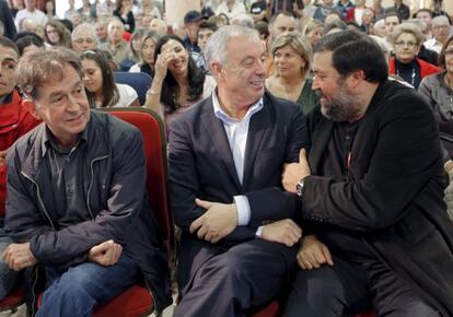 El candidato del PSdG-PSOE a la presidencia de la Xunta, Pachi Vázquez