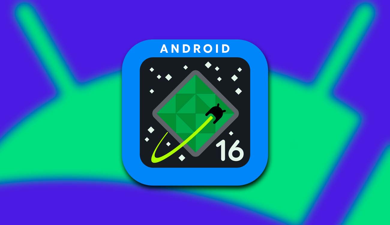 Logotipo de Android 16
