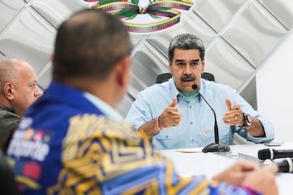 Nicolás Maduro, este viernes en Caracas.