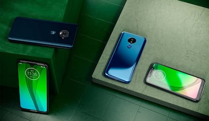 La nueva familia Moto G7 al completo