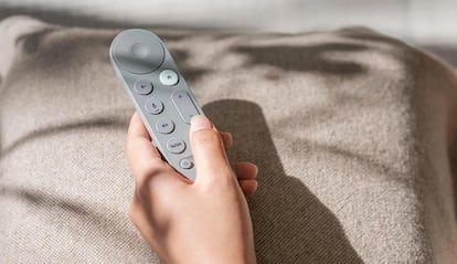 Uso del mando a distancia del Google TV Streamer