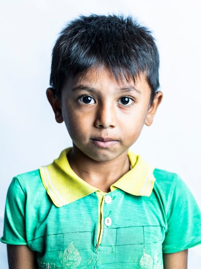 Mohammad, 6 años.