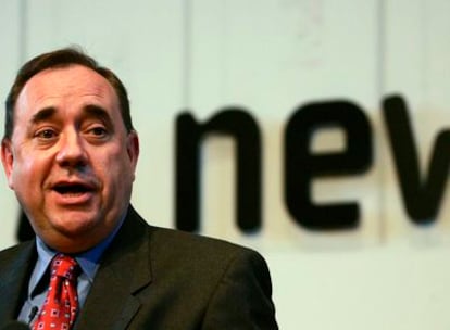 Alex Salmond, líder del Partido Nacional Escocés y jefe del Gobierno autónomo, en 2007.