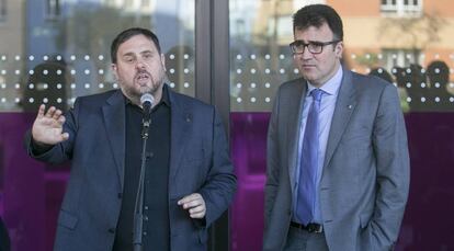 Oriol Junqueras i Lluís Salvadó.