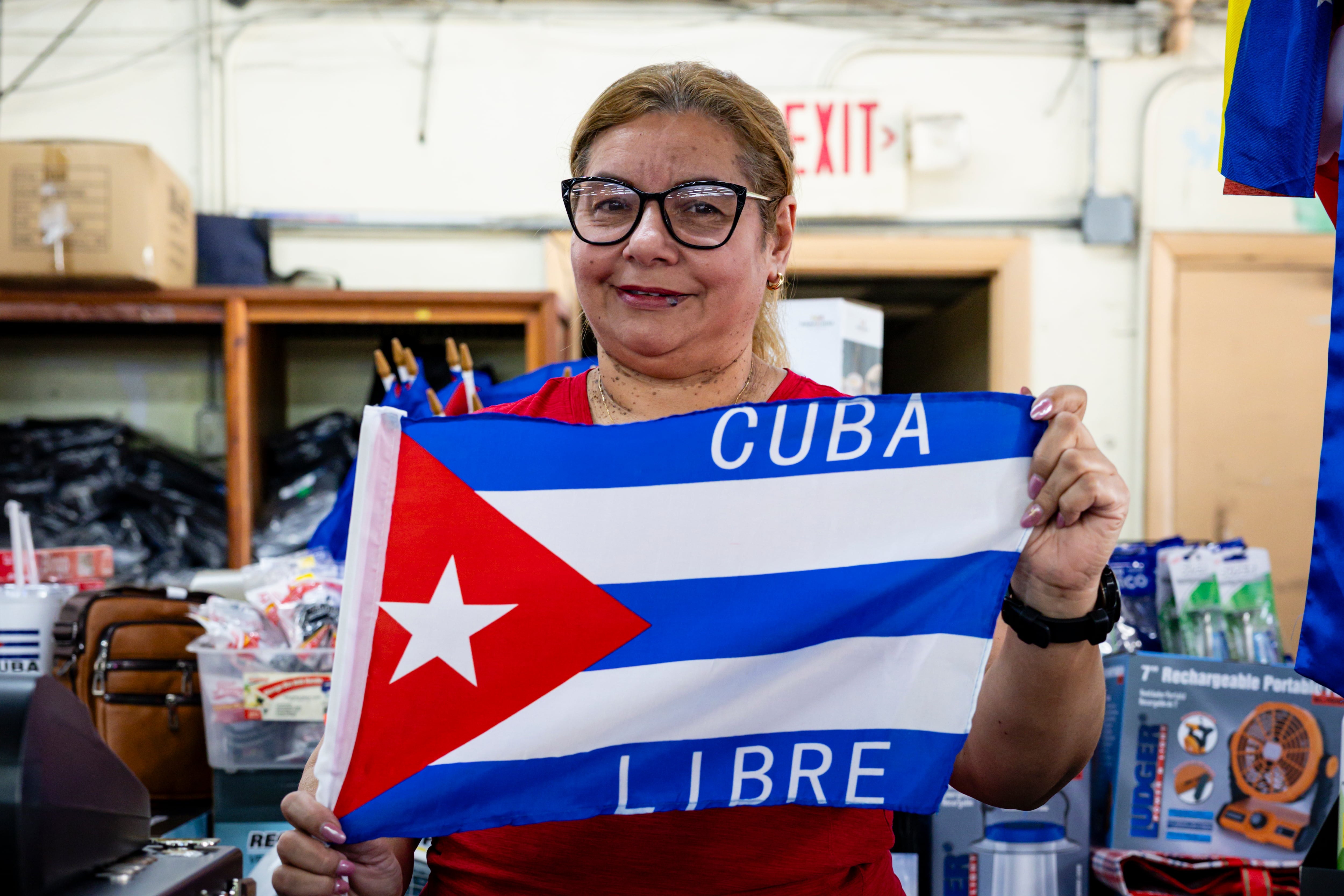 Norelbis Ramírez en Florida, el 8 de abril.