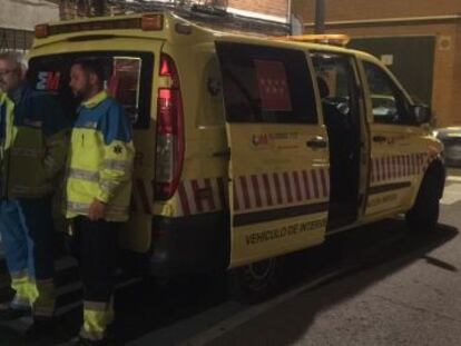 Un vecino de Getafe de 91 años muere calcinado en el incendio de su piso