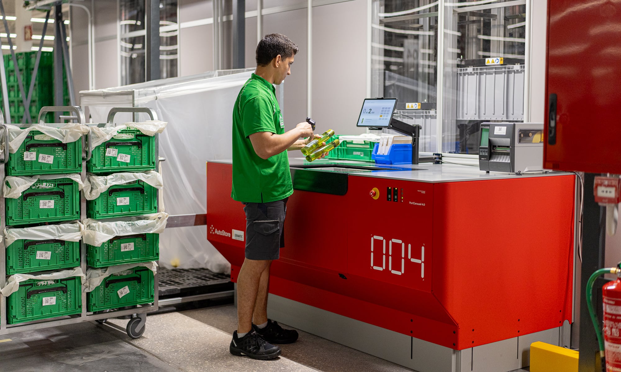 Mercadona abre en Madrid su almacén online más grande de España tras invertir 54 millones