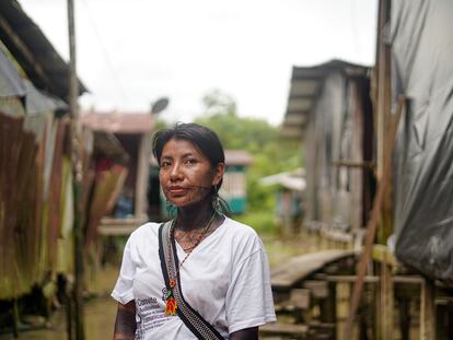 Diana Maizony, en el barrio Bahía en Quibdó, Chocó