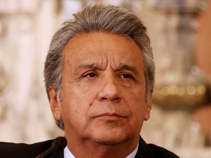 El presidente electo ecuatoriano Len&iacute;n Moreno.