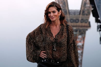 Cindy Crawford el pasado mes de septiembre en París.