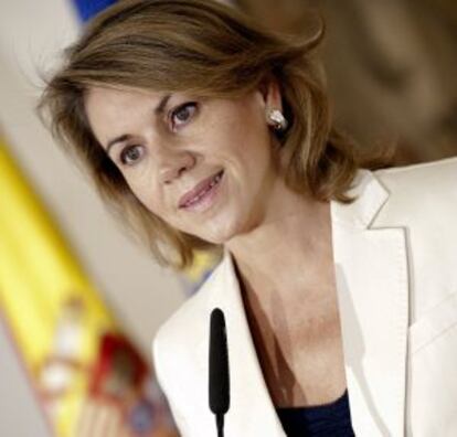 María Dolores de Cospedal.
