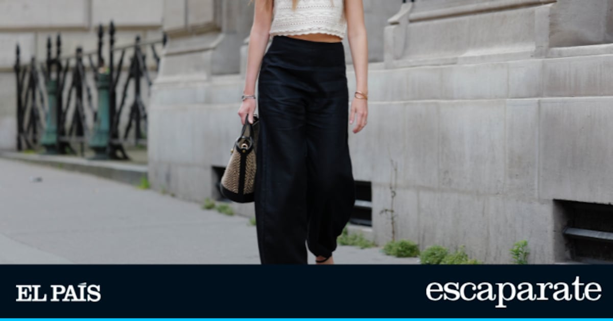 Este pantalón fluido para mujer es un básico de primavera: cómodo, estiloso y disponible en cinco colores