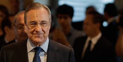 El presidente de ACS, Florentino Pérez.