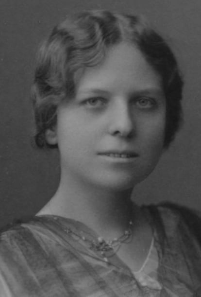 Zenobia Camprubí, hacia 1905.