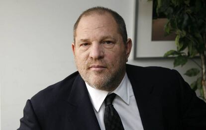 El productor Harvey Weinstein, acusado de abuso sexual por varias actrices y empleadas de su empresa.