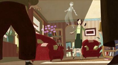 Fotograma de 'Phantom Boy'.