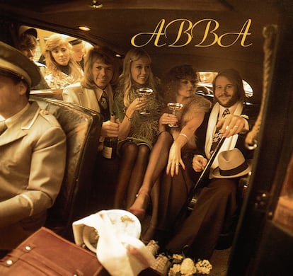 Portada del disco 'ABBA', editado en 1975.