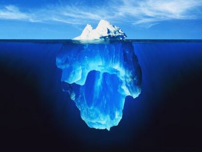 La punta d'un iceberg... i tota la resta.