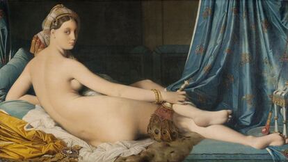 Óleo sobre lienzo, París, 1814. La obra pertenece al departamento de Pinturas del Louvre, fue adquirida en 1899.