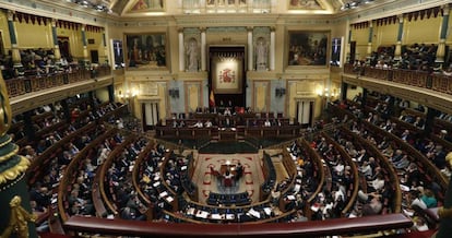 El Congreso de los Diputados en 2019