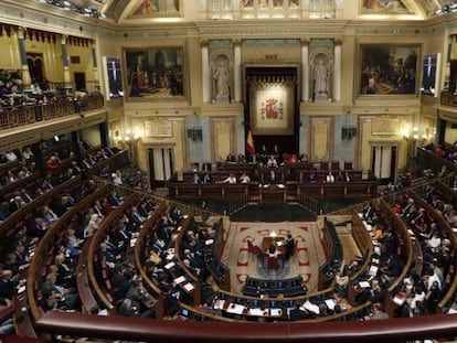 El Congreso de los Diputados en 2019