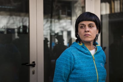 Anna Gabriel, el passat 10 de gener a Barcelona.
