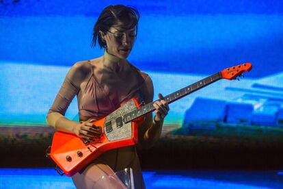 St. Vincent fue una de las sensaciones del festival