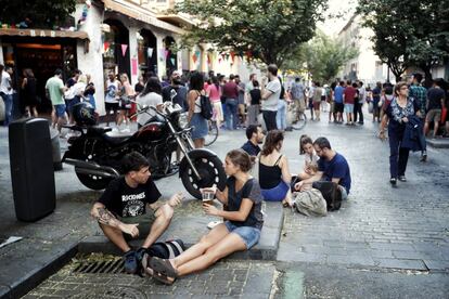 Fiestas de San Cayetano el año pasado en Embajadores.
