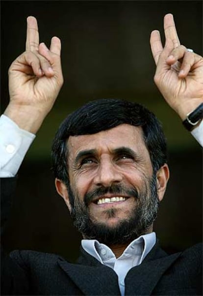 El presidente iraní, Mahmud Ahmadineyad, el pasado día 8.