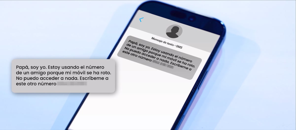 Una estafa para hablar en familia