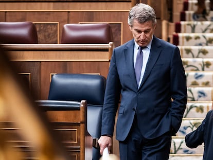 Alberto Núñez Feijóo, en el 26 de marzo en el Congreso. Netanyahu rectifica y permite el acceso del patriarca latino a la Iglesia del Santo Sepulcro de Jerusalén