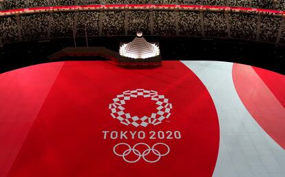 Ceremonia de inauguración del los Juegos Olímpico de Tokio 2020.