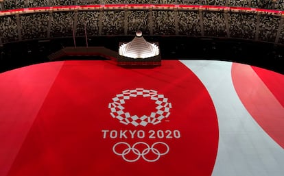 Ceremonia de inauguración del los Juegos Olímpico de Tokio 2020.