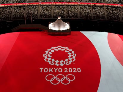 Ceremonia de inauguración del los Juegos Olímpico de Tokio 2020.