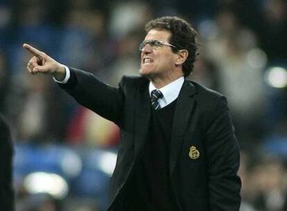 Fabio Capello, en la banda.