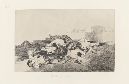 Tanto y ms, de Goya.