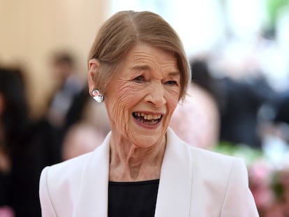 Glenda Jackson asiste a una gala en el Metropolitan Museum, en Nueva York, el 6 de mayo de 2019.