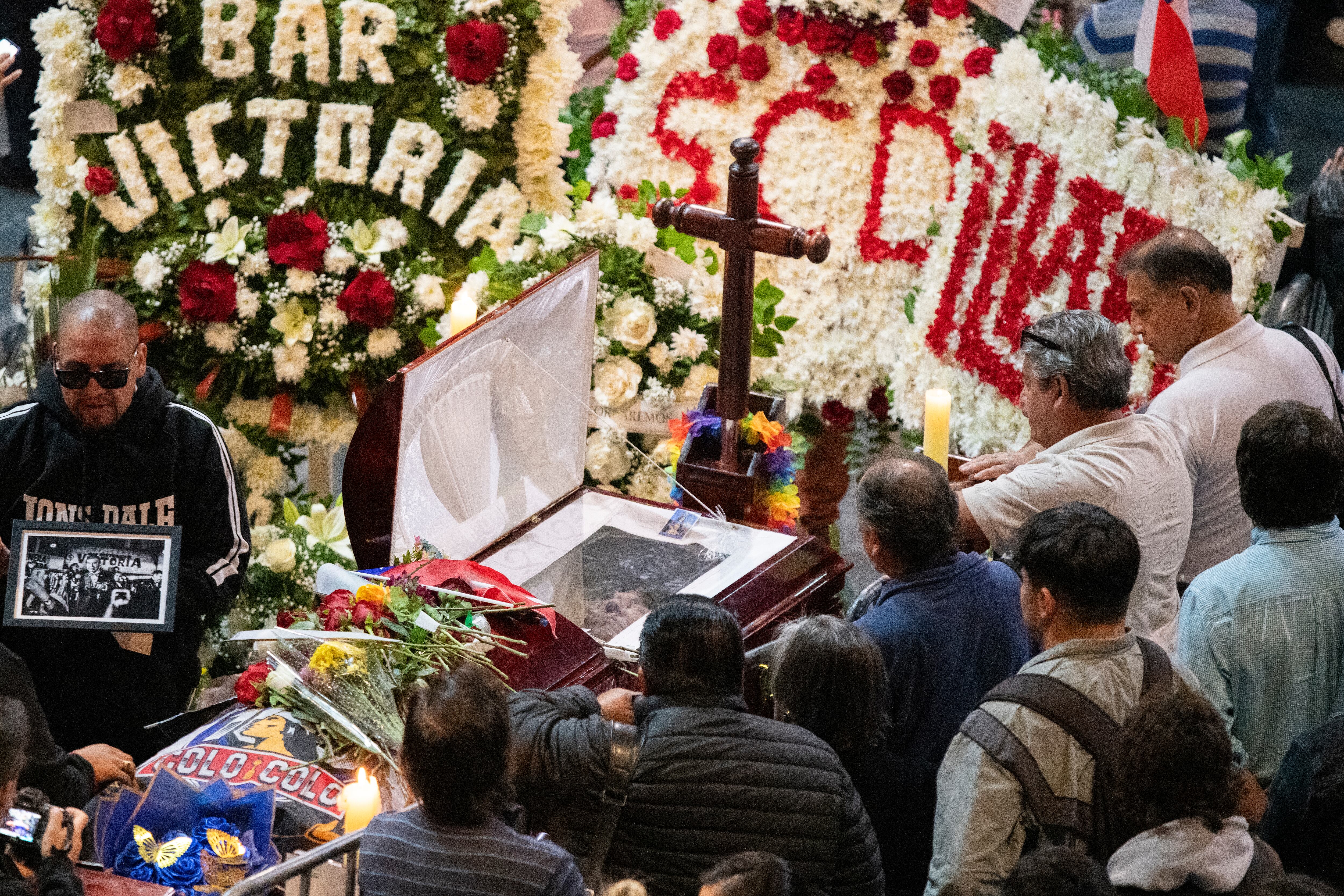 Último adiós a Tommy Rey en Chile, en imágenes