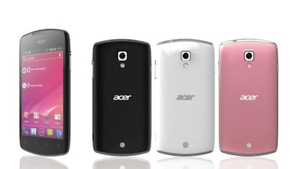 Tel&eacute;fono m&oacute;vil smartphone Liquid Glow de Acer.