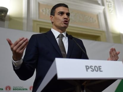 Pedro Sánchez en Lisboa este jueves.