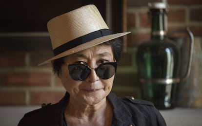 Yoko Ono, el pasado mes de julio. 