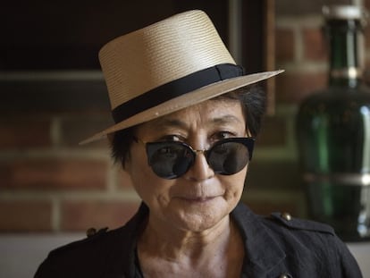 Yoko Ono, em julho do ano passado.