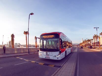 El primer autobús autónomo de Europa habla español