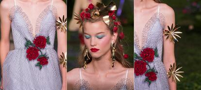 Detalles del desfile de Rosdarte primavera verano 2019.