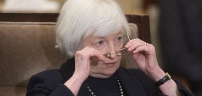 La presidenta de la Fed, Janet Yellen.